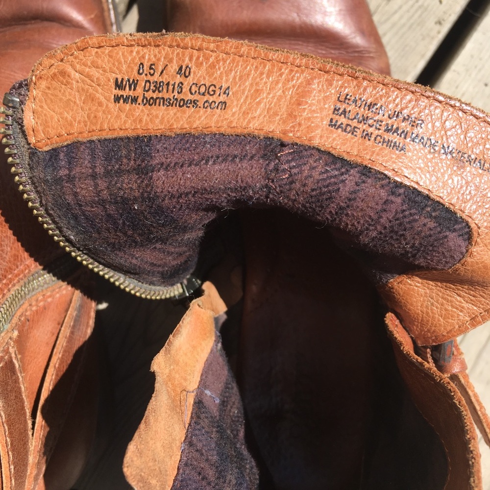 Leather Born Boots size US 8.5 - Picture 6 of 6